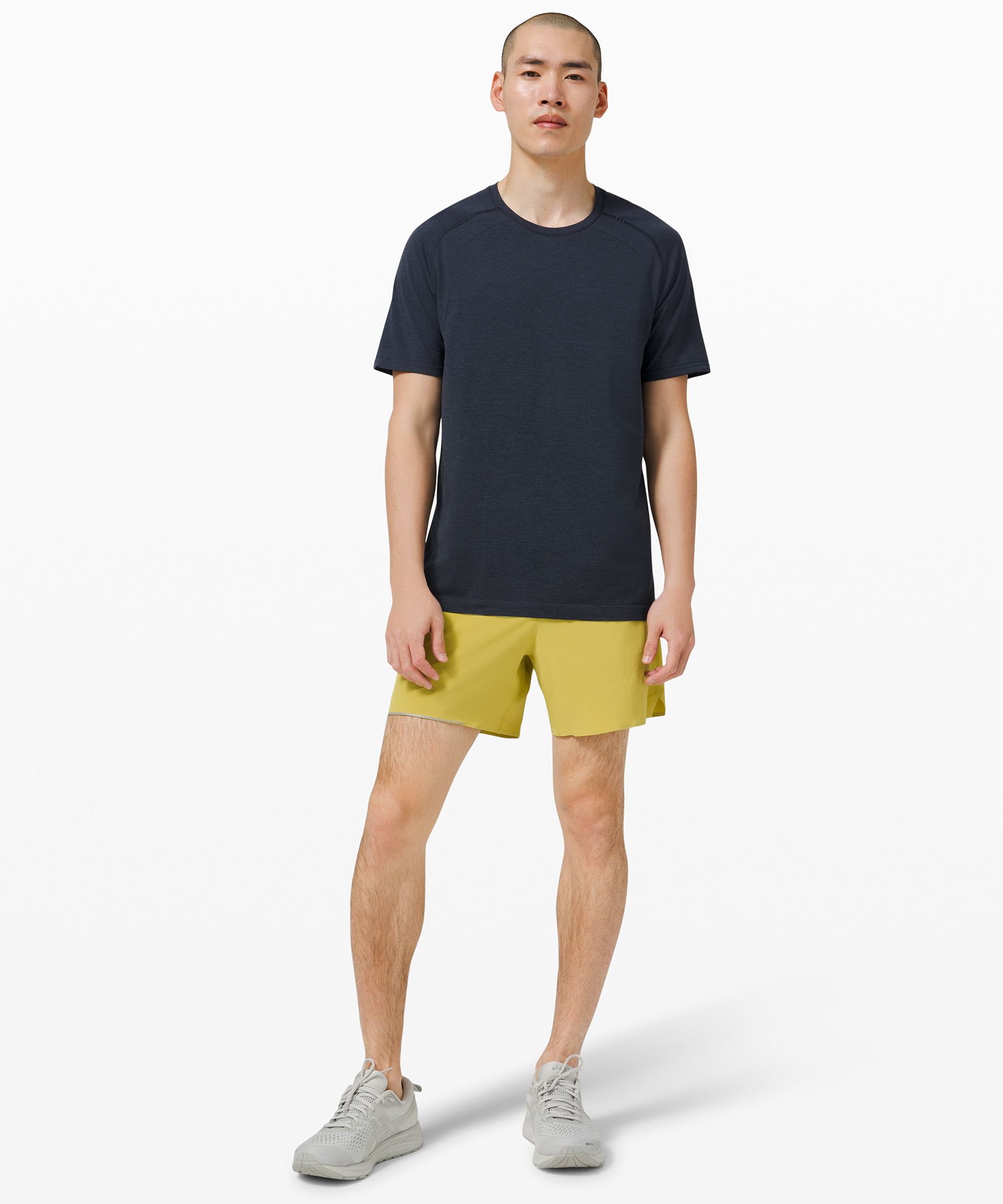 Lululemon Topper Herre Marineblå | 80965-LCMF