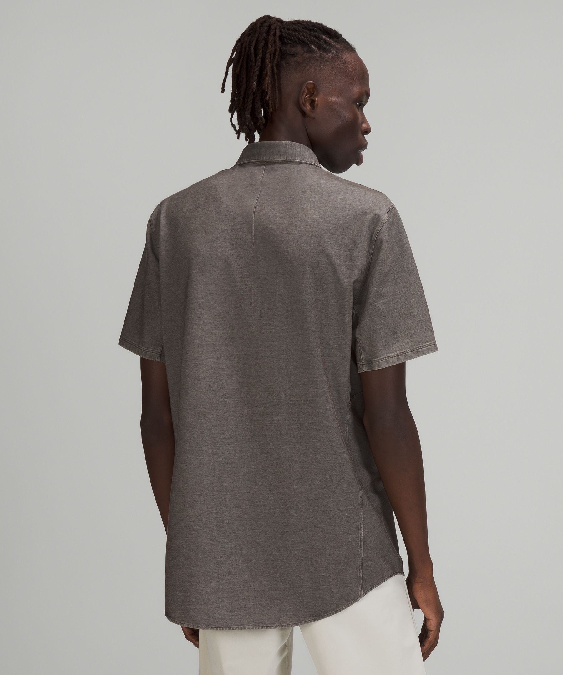 Lululemon Topper Herre Mørke Grå | 72563-LVKP