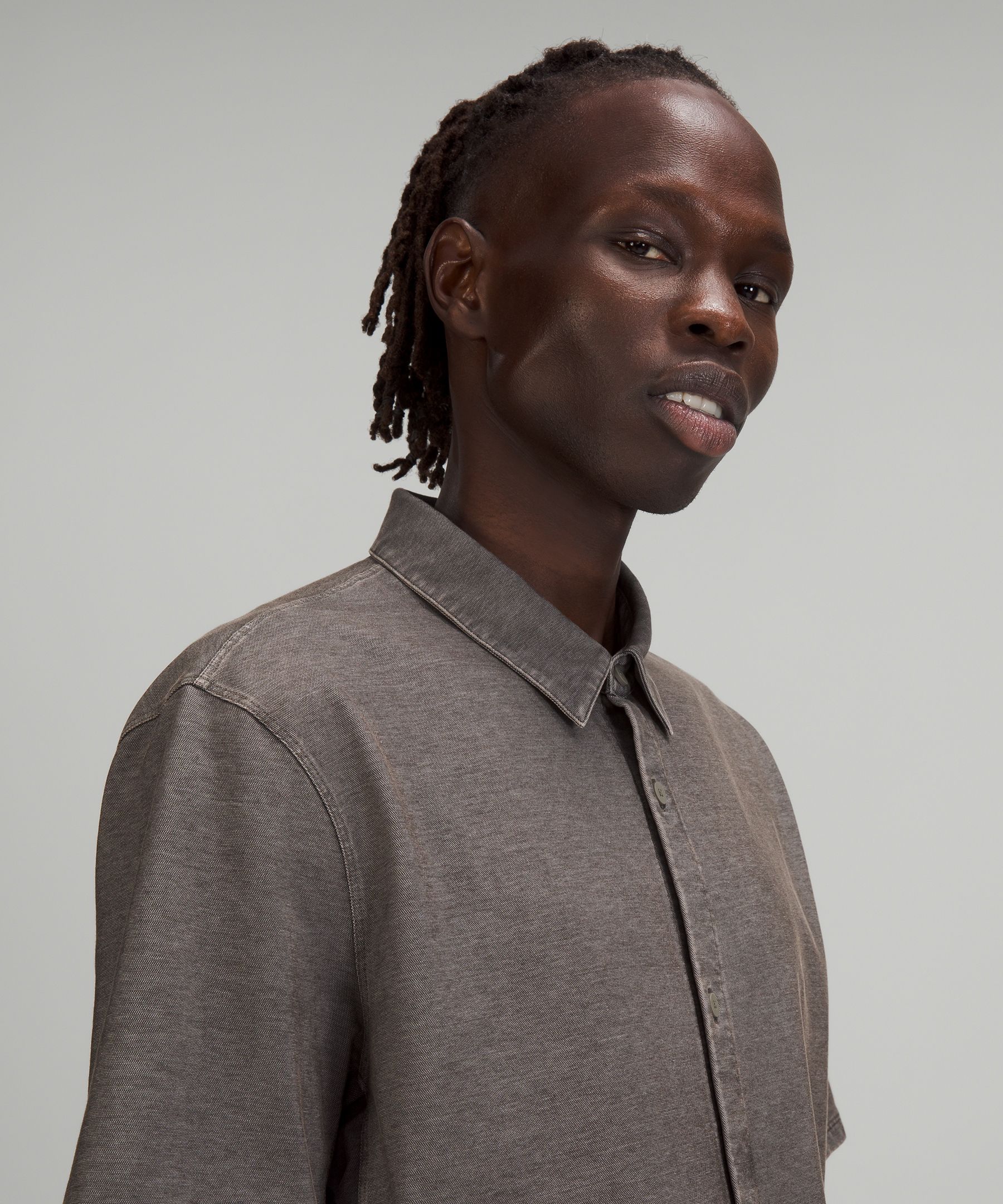 Lululemon Topper Herre Mørke Grå | 72563-LVKP