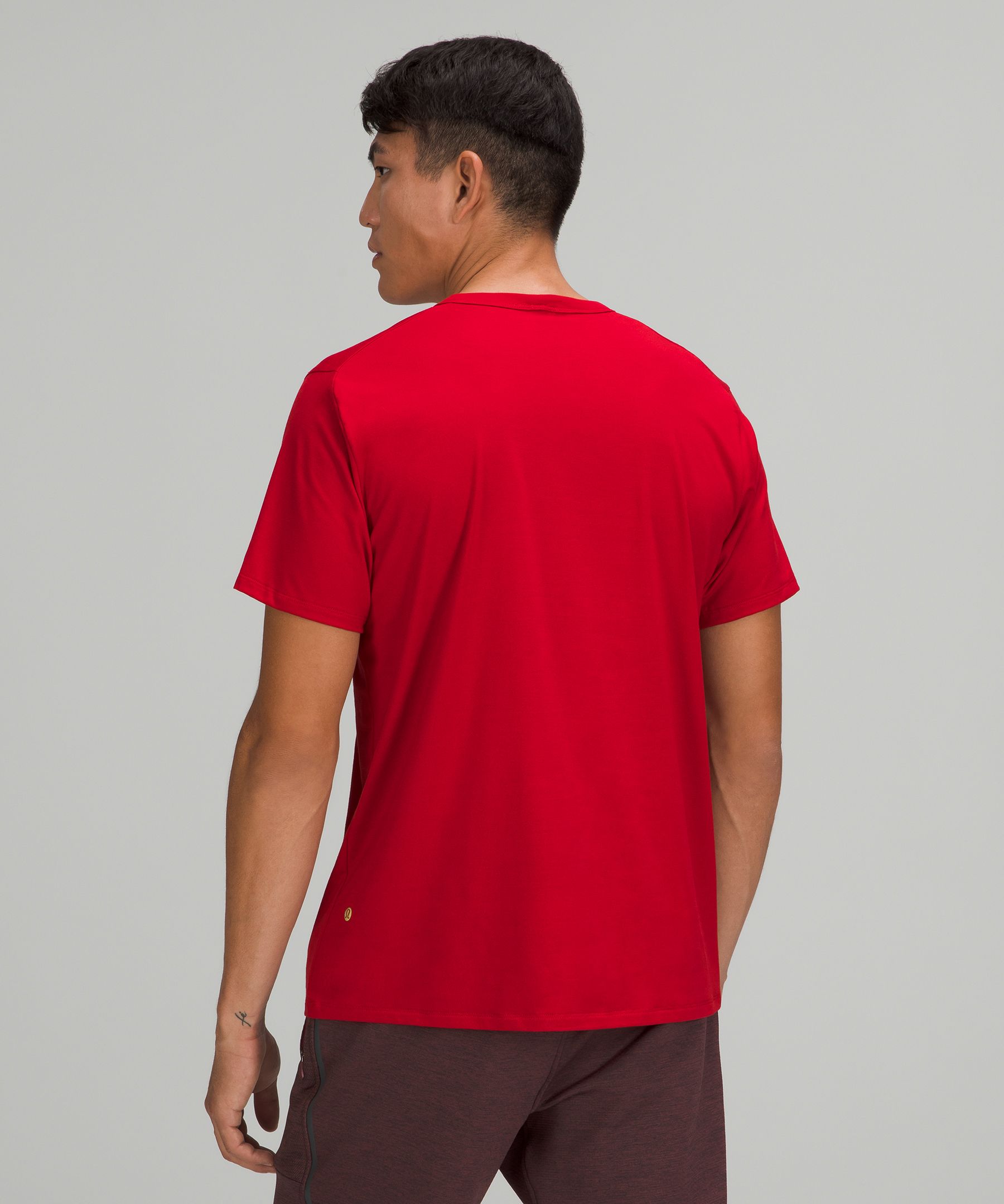 Lululemon Topper Herre Mørke Rød | 28453-ATCP