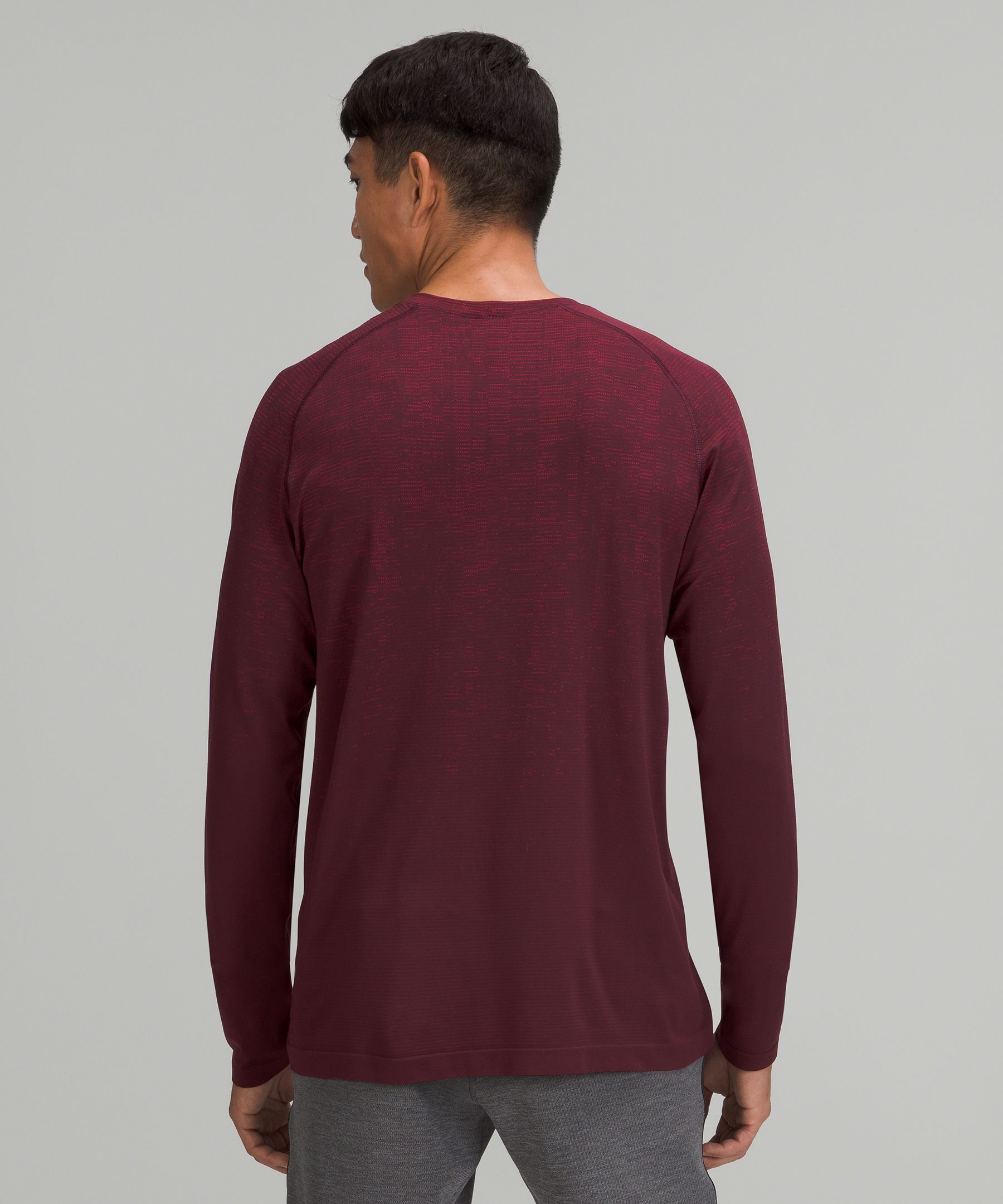 Lululemon Topper Herre Mørke Rød | 70126-SWHG