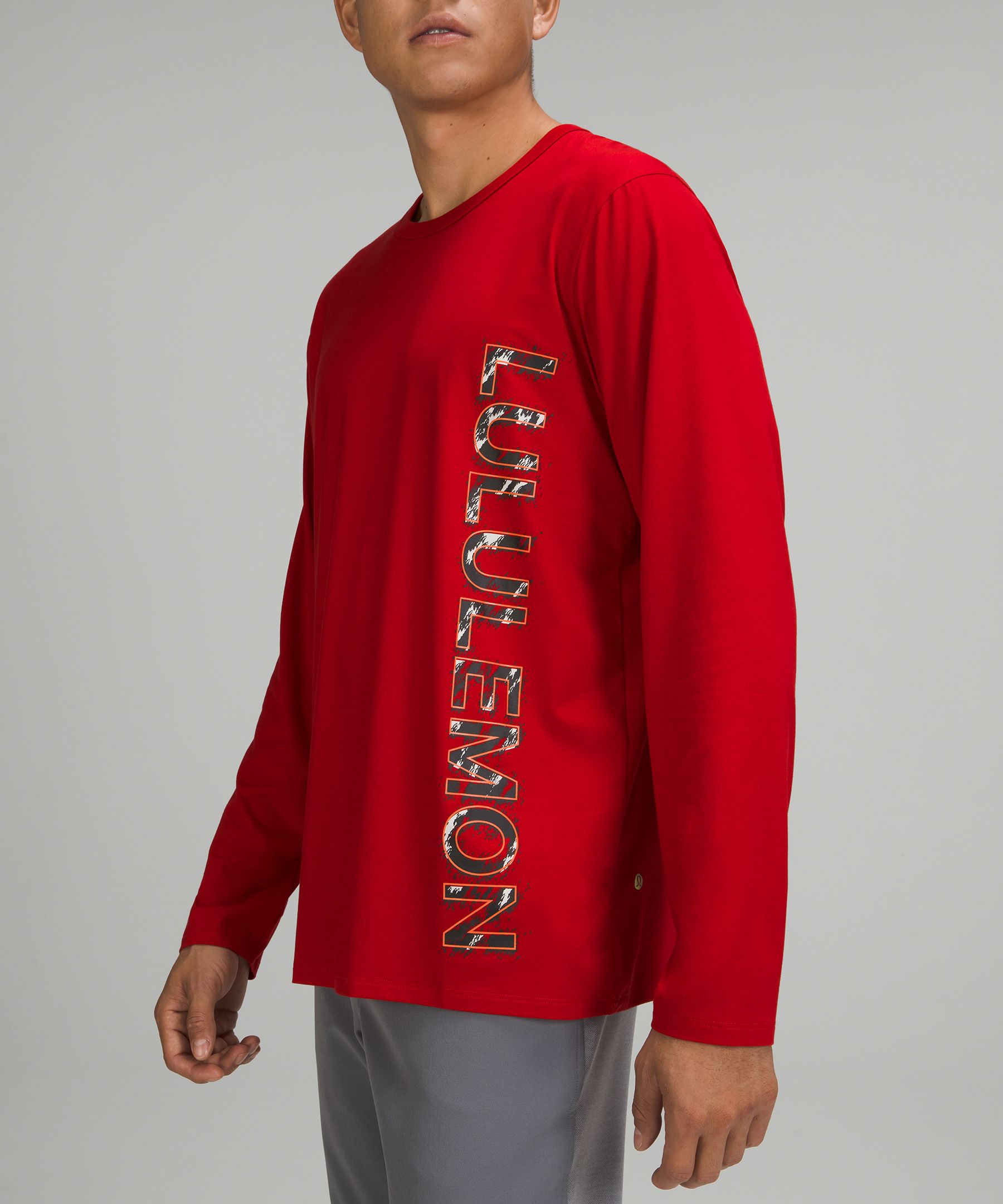 Lululemon Topper Herre Mørke Rød | 84091-SQPF