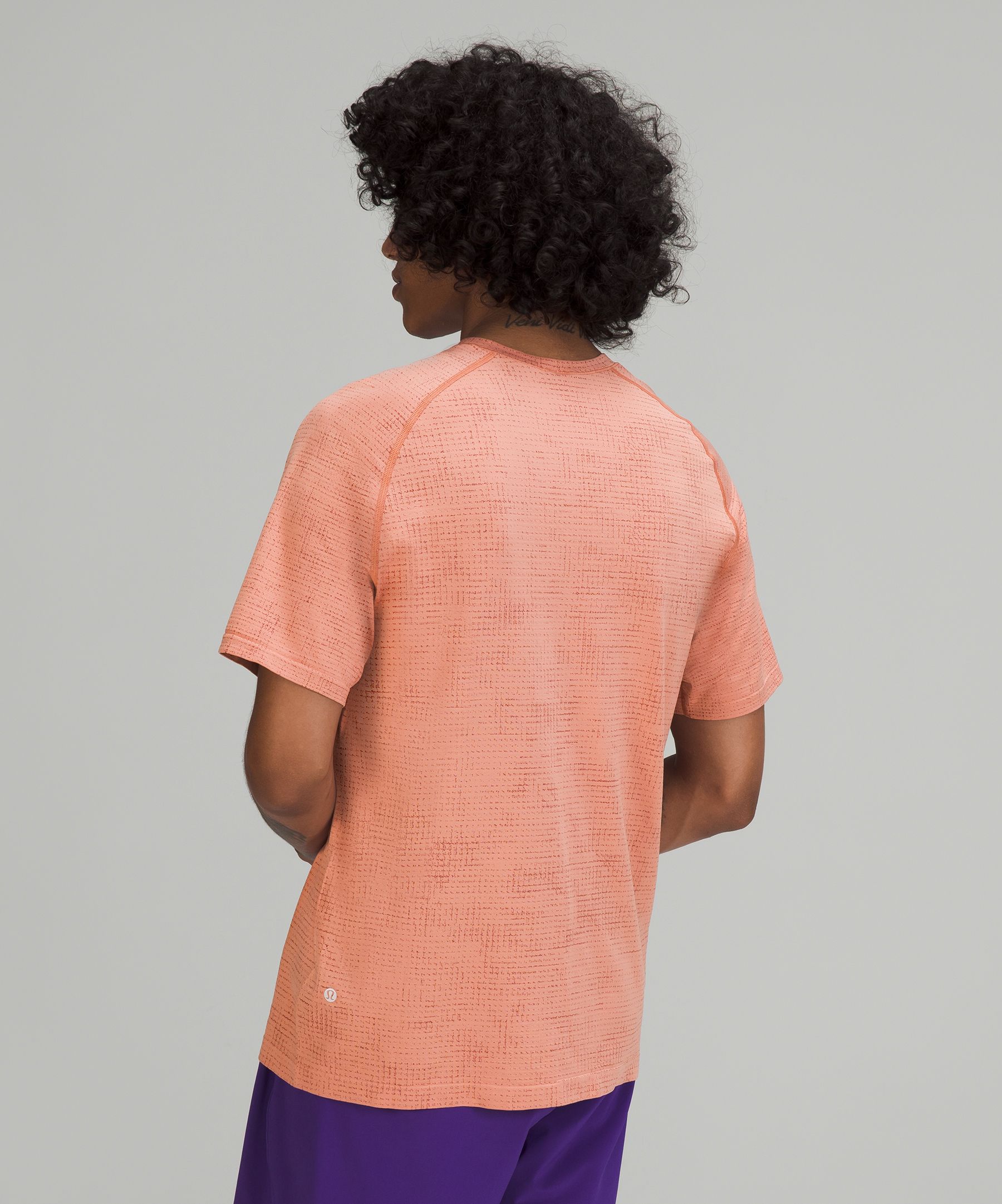 Lululemon Topper Herre Rosa | 60128-PEDB