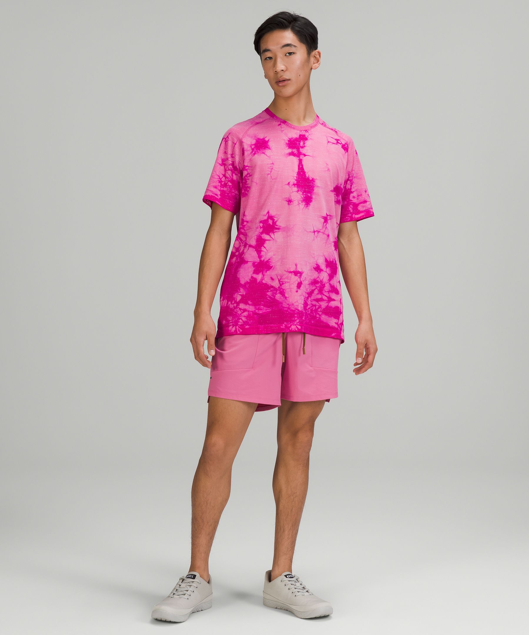 Lululemon Topper Herre Rosa | 95301-HAKW