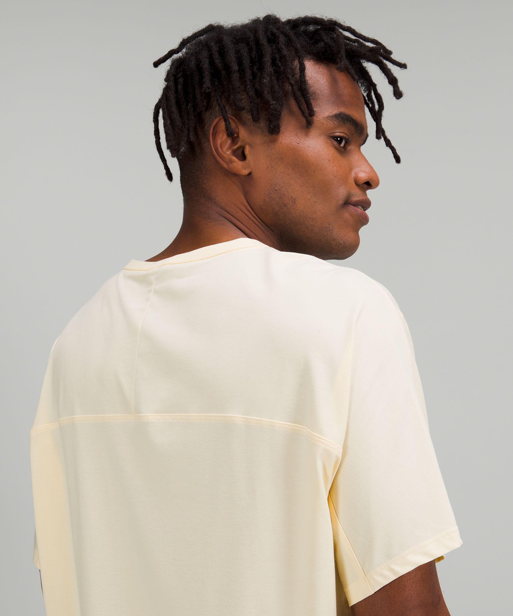 Lululemon Topper Herre Sitron | 27013-BKMN