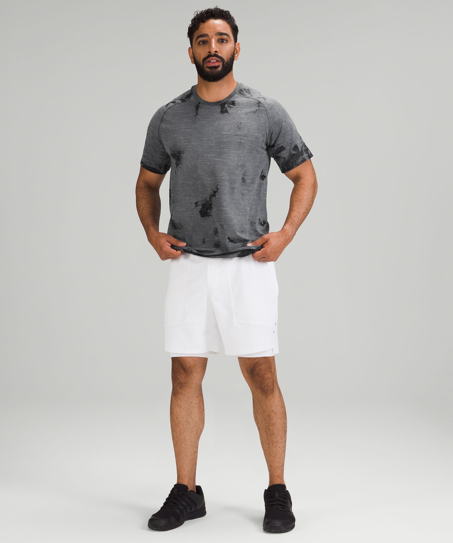 Lululemon Topper Herre Svarte | 24975-HFSM