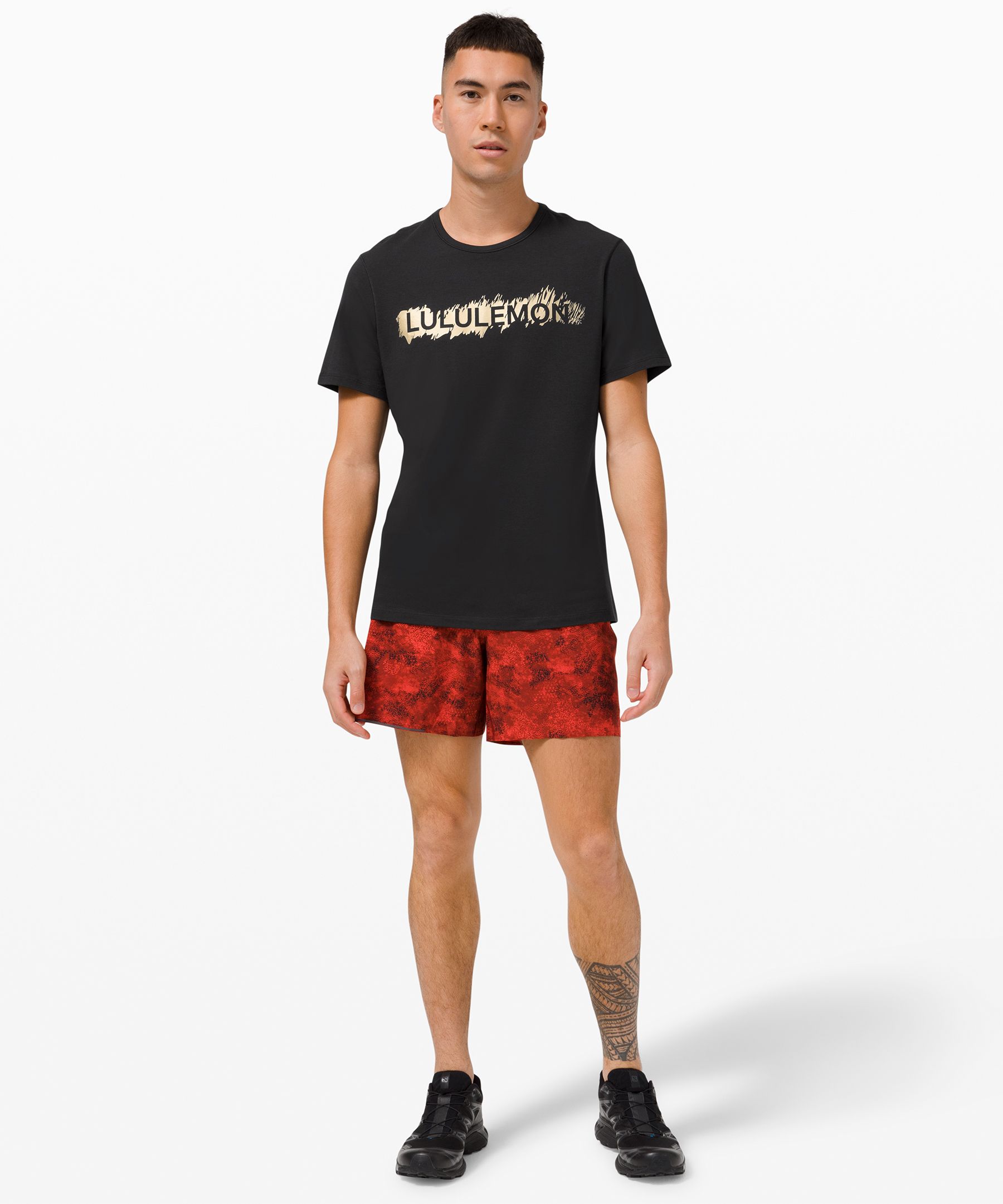 Lululemon Topper Herre Svarte | 27541-QEOW