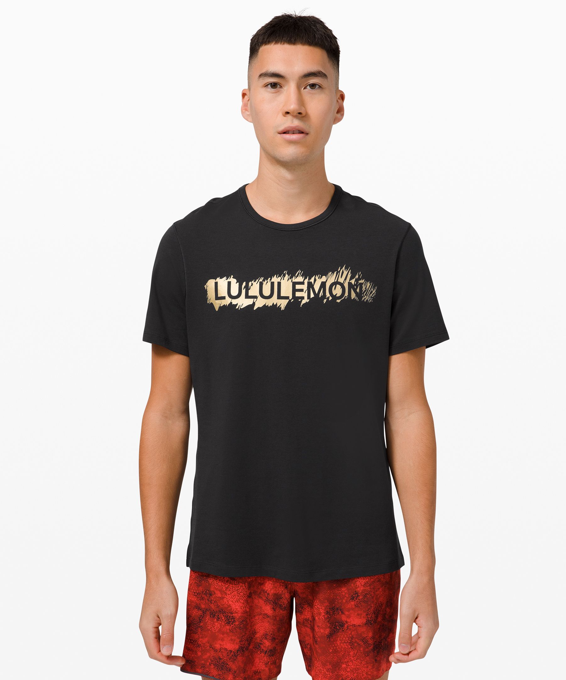 Lululemon Topper Herre Svarte | 27541-QEOW