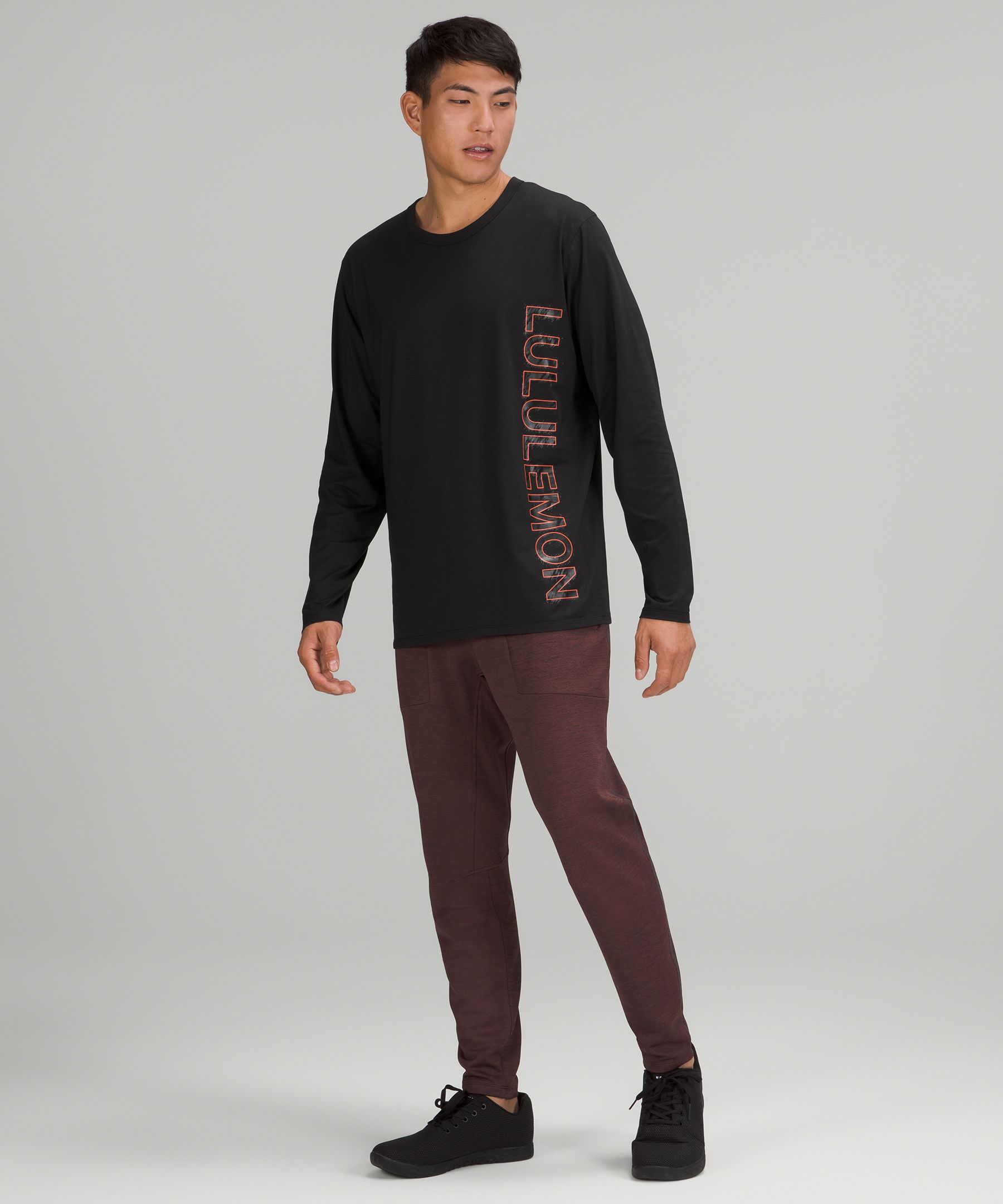 Lululemon Topper Herre Svarte | 32564-SFNT