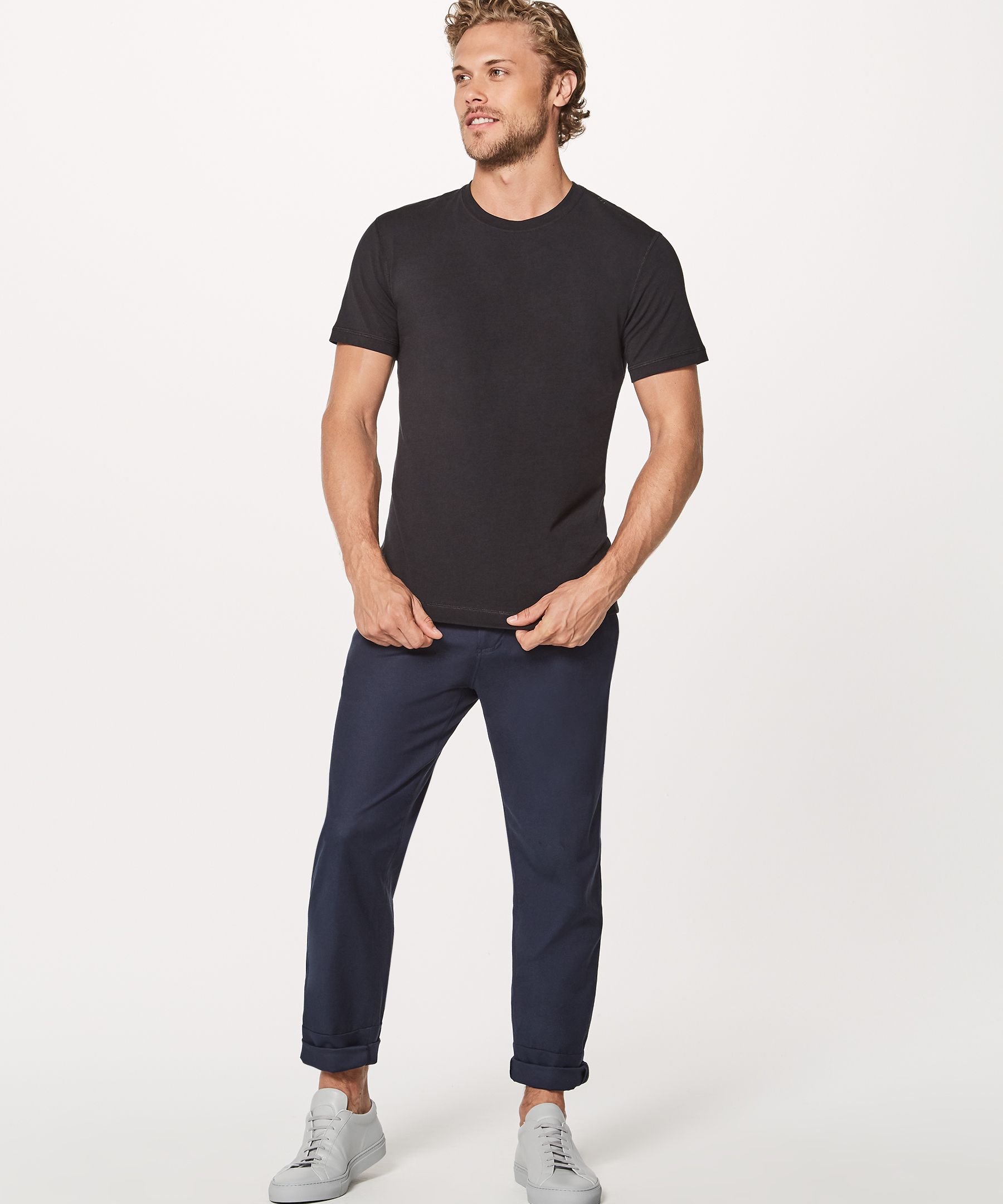 Lululemon Topper Herre Svarte | 62879-CWQE