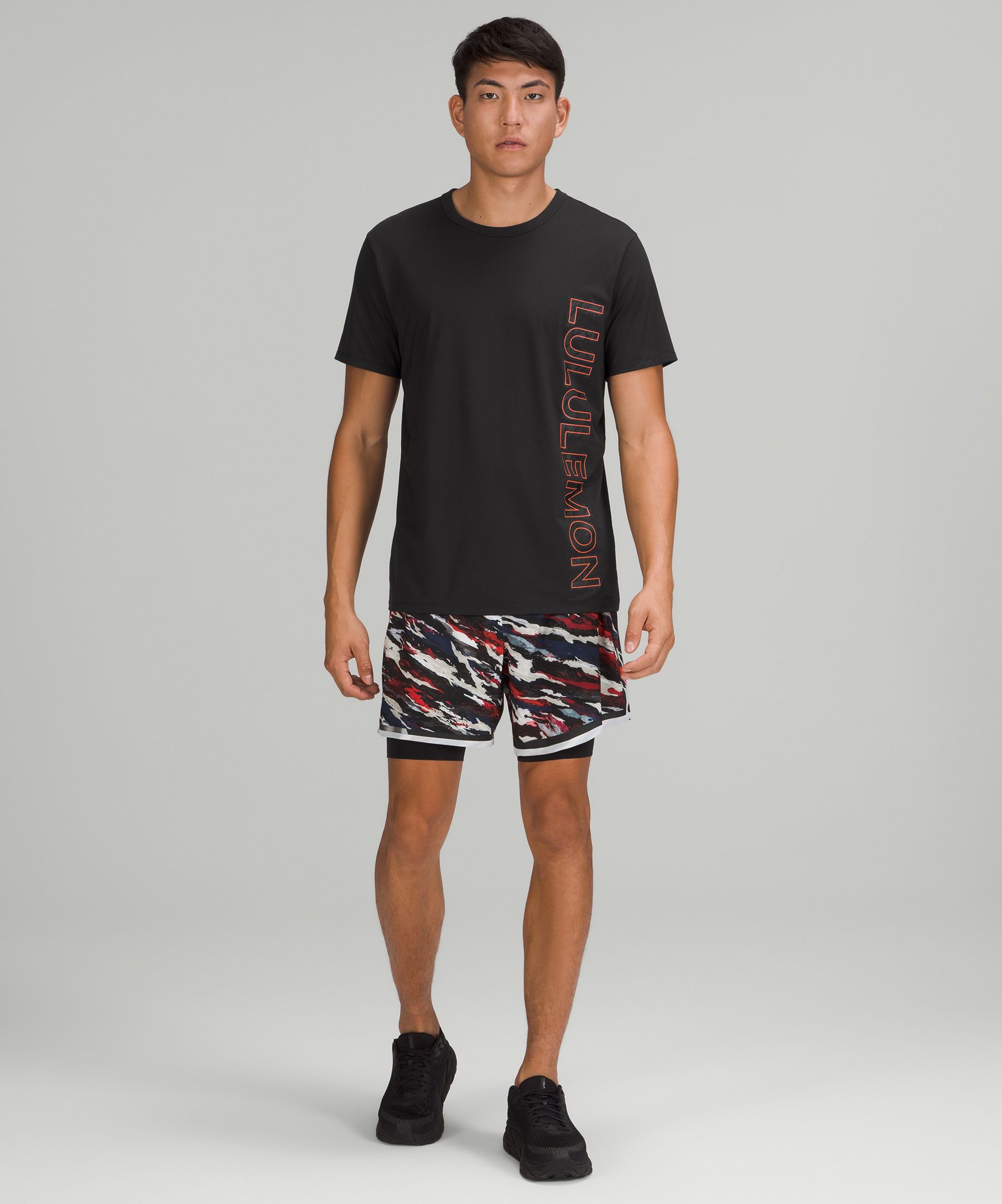 Lululemon Topper Herre Svarte | 93568-ANOR