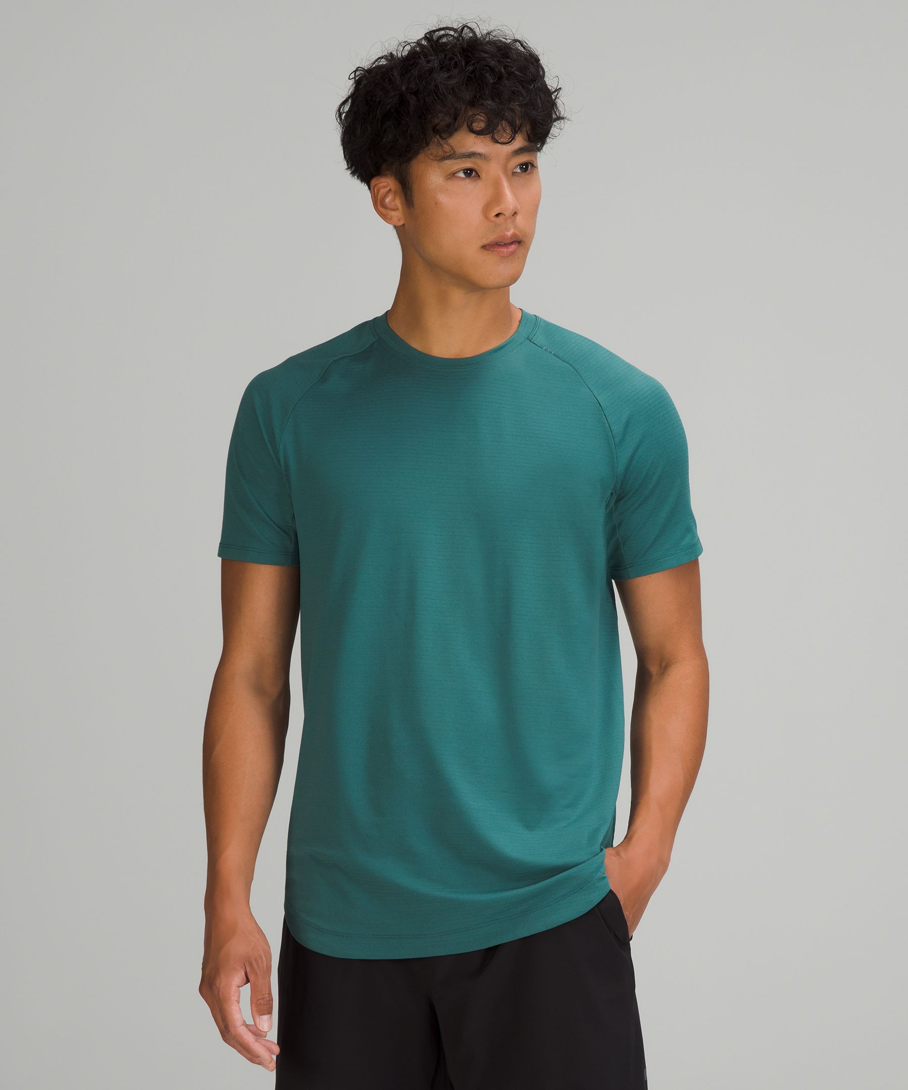 Lululemon Topper Herre Turkis | 04216-NYFU