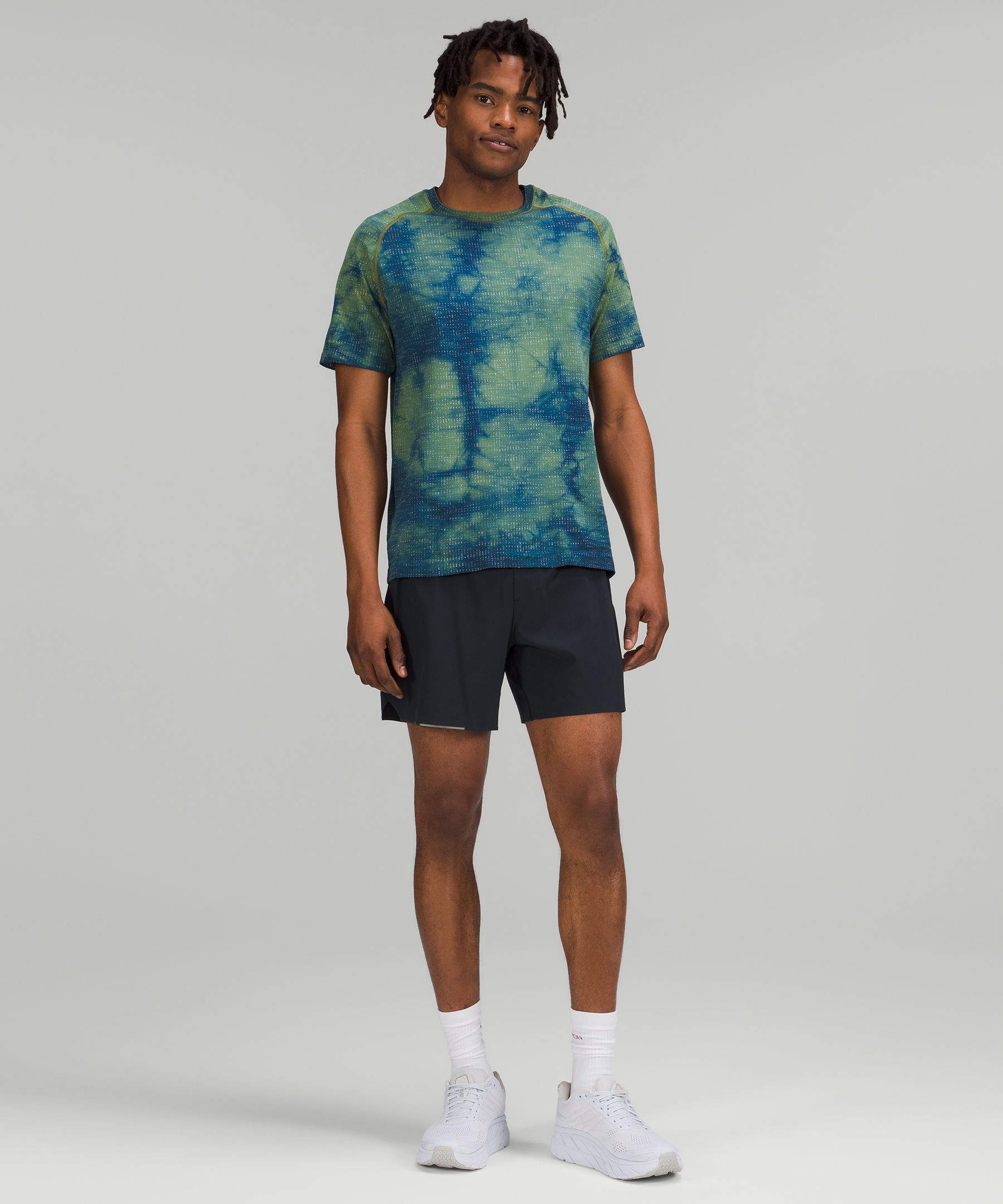Lululemon Topper Herre Turkis | 09562-UPDF