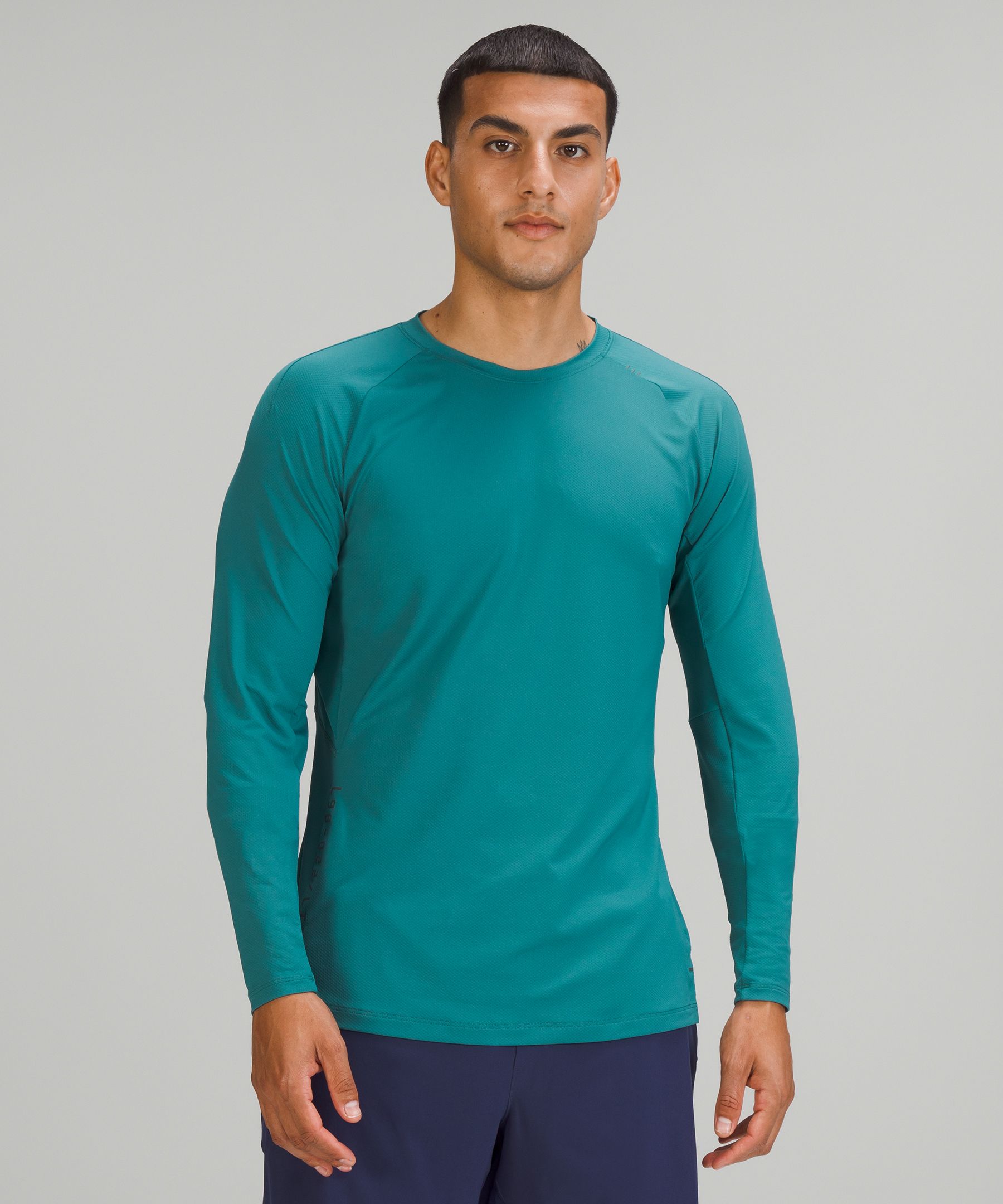 Lululemon Topper Herre Turkis | 78523-JAOU