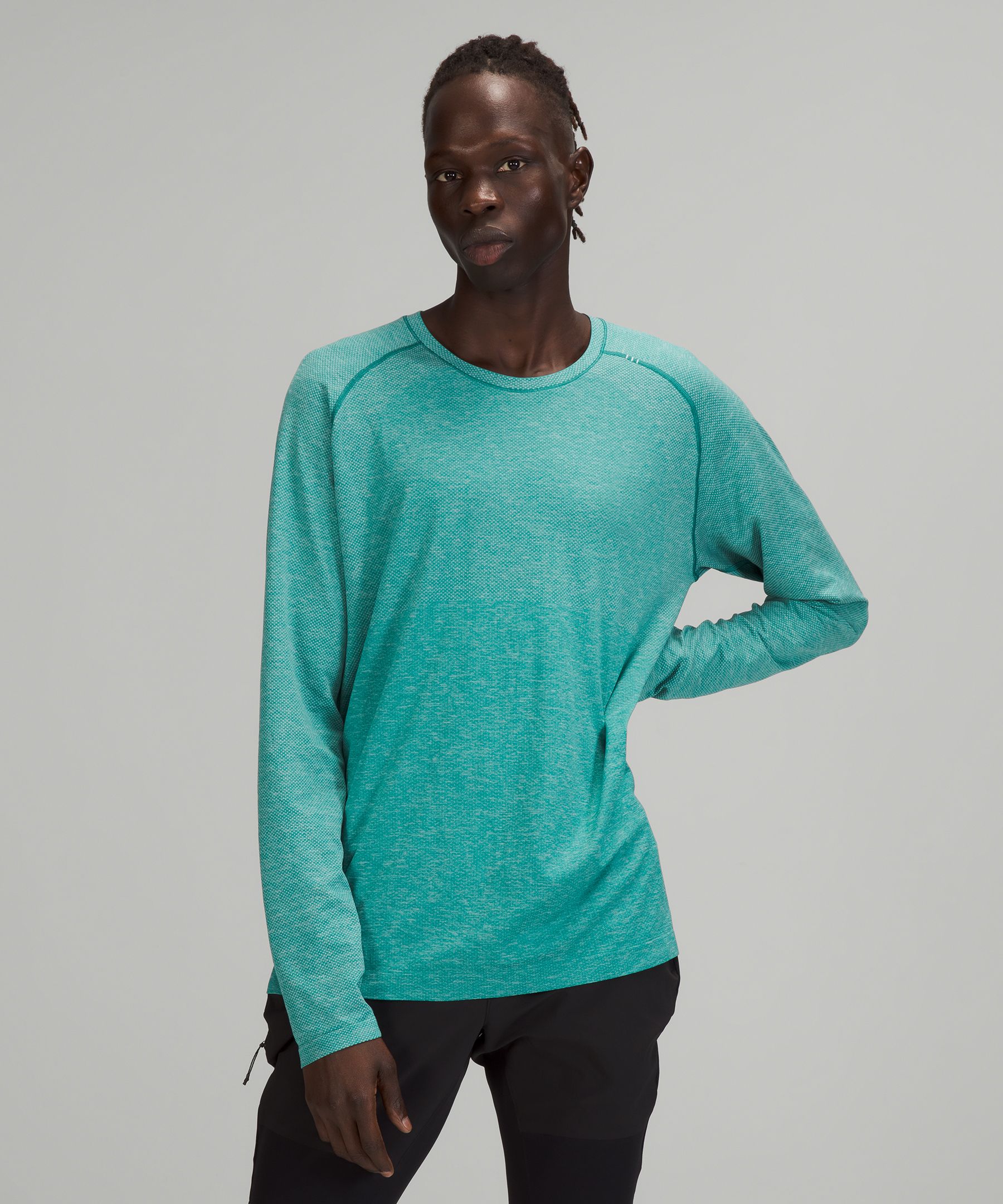 Lululemon Topper Herre Turkis | 97350-HMEJ