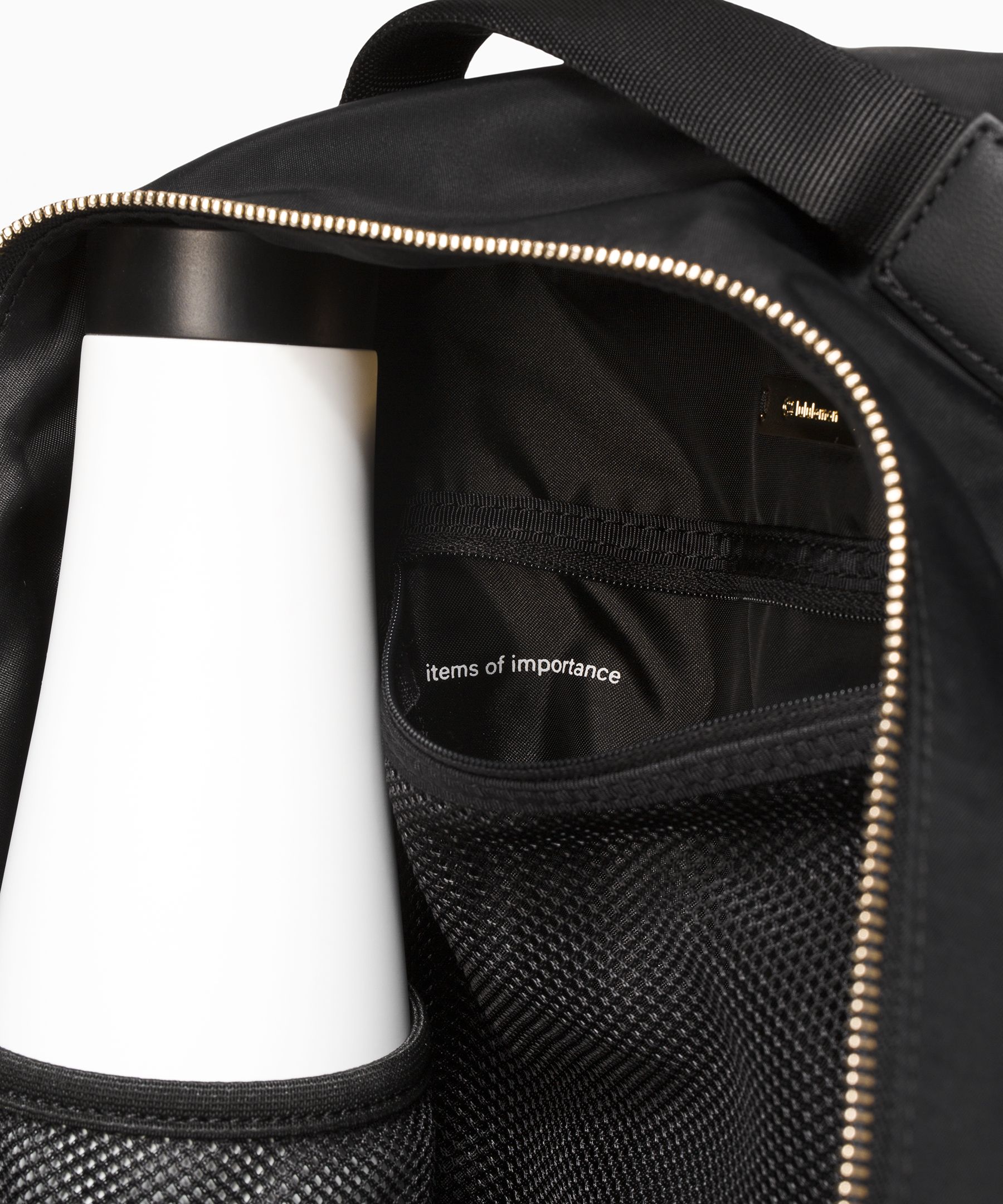 Lululemon Vesker Accessories Svarte Gull | 31625-LVQB