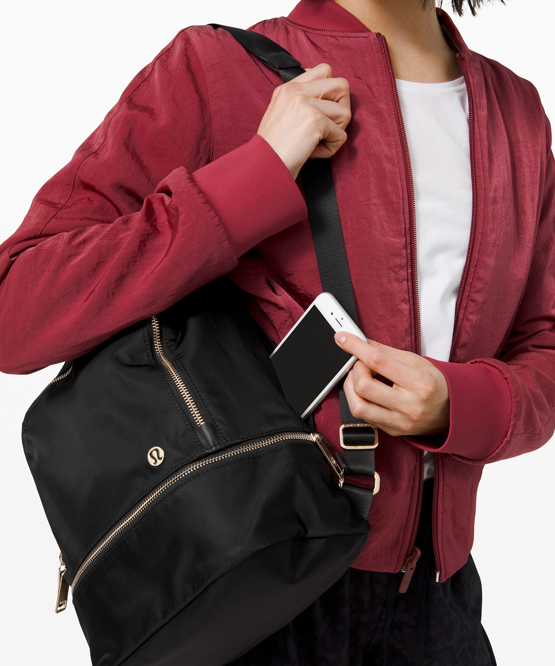 Lululemon Vesker Accessories Svarte Gull | 31625-LVQB