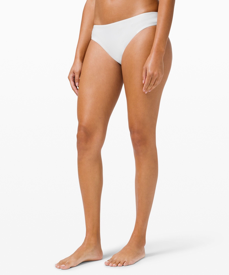 Lululemon Badedrakter Dame Hvite | 15639-HCDP