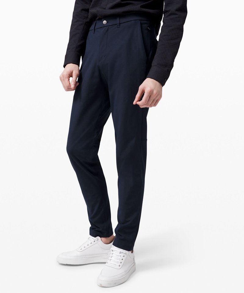 Lululemon Bukser Herre Marineblå | 97340-HPJX