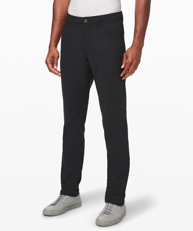 Lululemon Bukser Herre Obsidian | 18962-JLYN