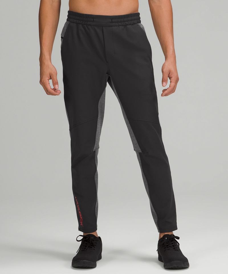 Lululemon Bukser Herre Svarte | 41329-WAKX