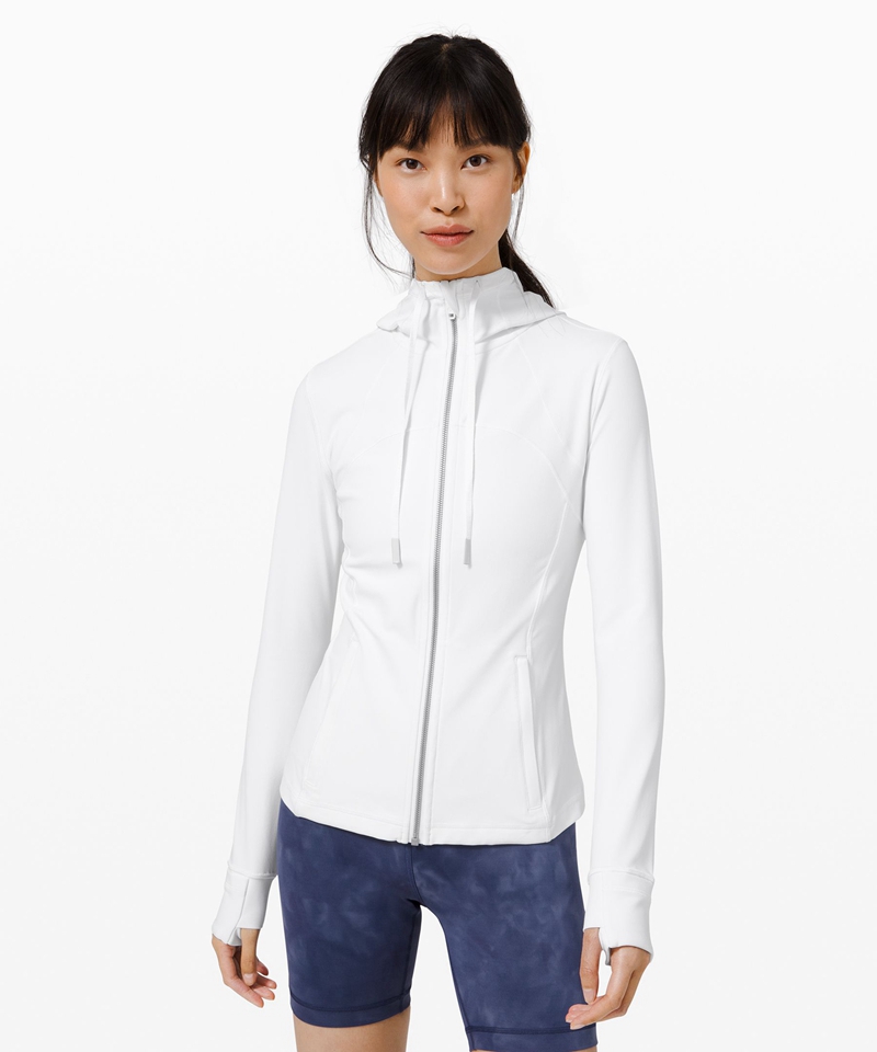 Lululemon Jakke Dame Hvite | 23597-KXBC