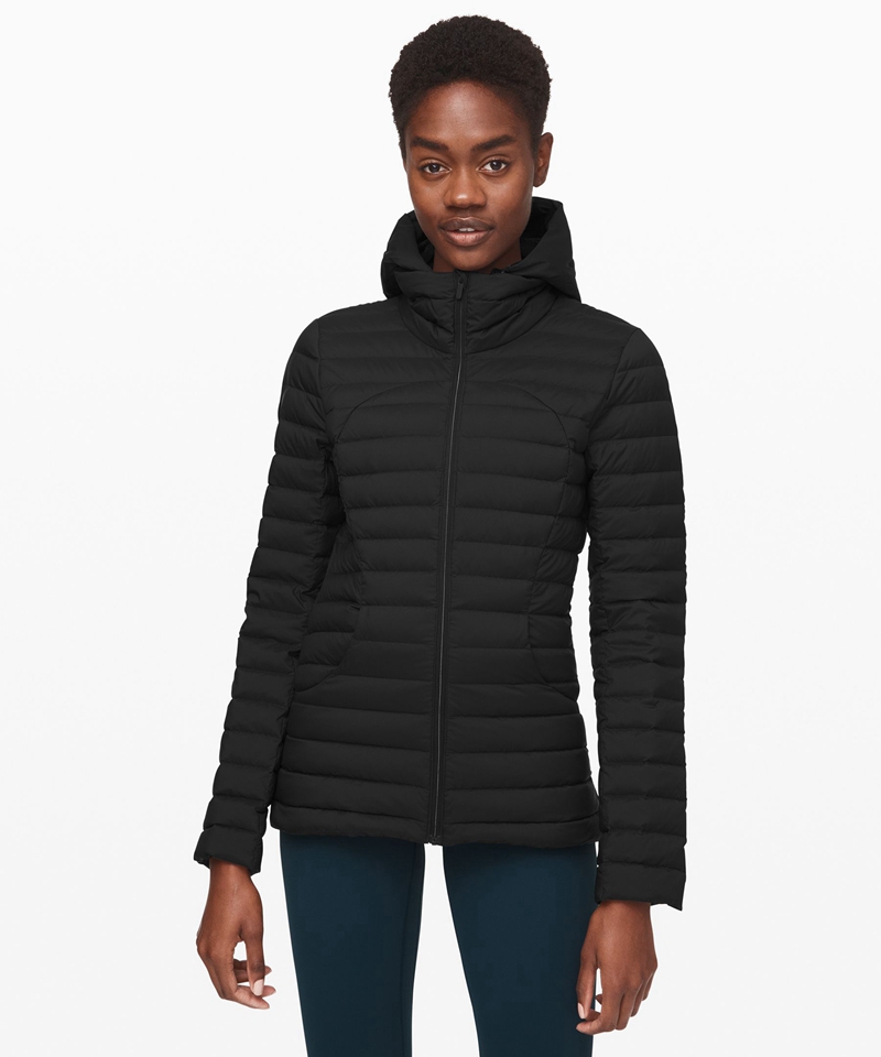 Lululemon Jakke Dame Svarte | 61035-JYZI