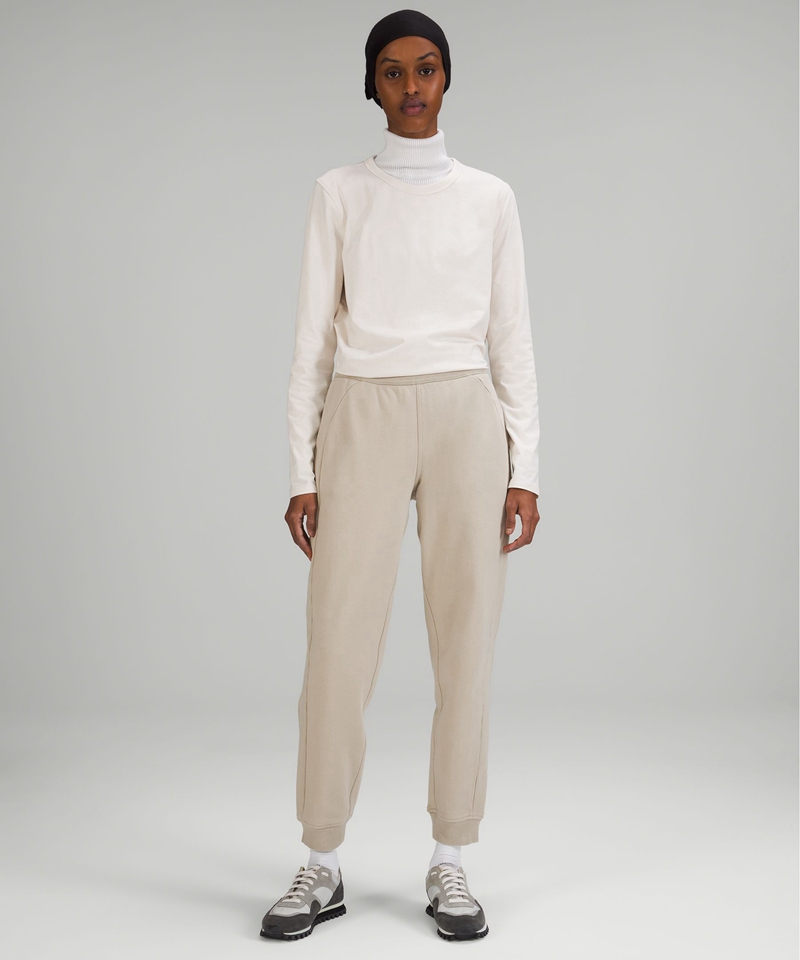 Lululemon Joggebukser Dame Beige | 90784-NCPR