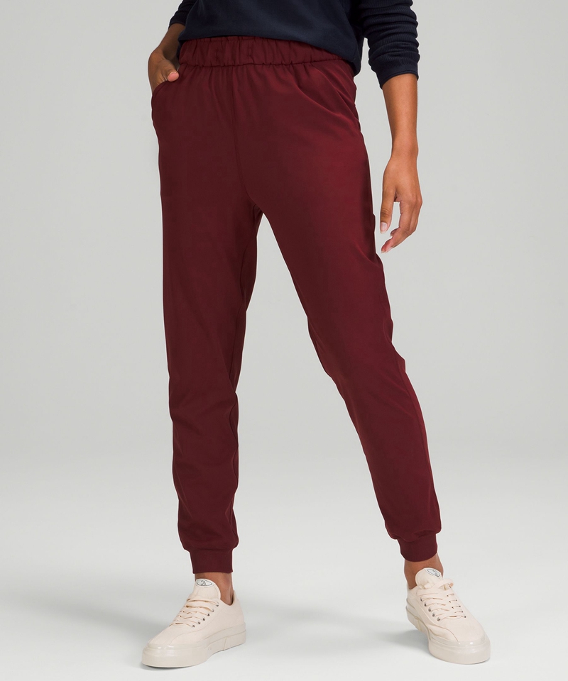 Lululemon Joggebukser Dame Burgunder | 79032-HNPQ