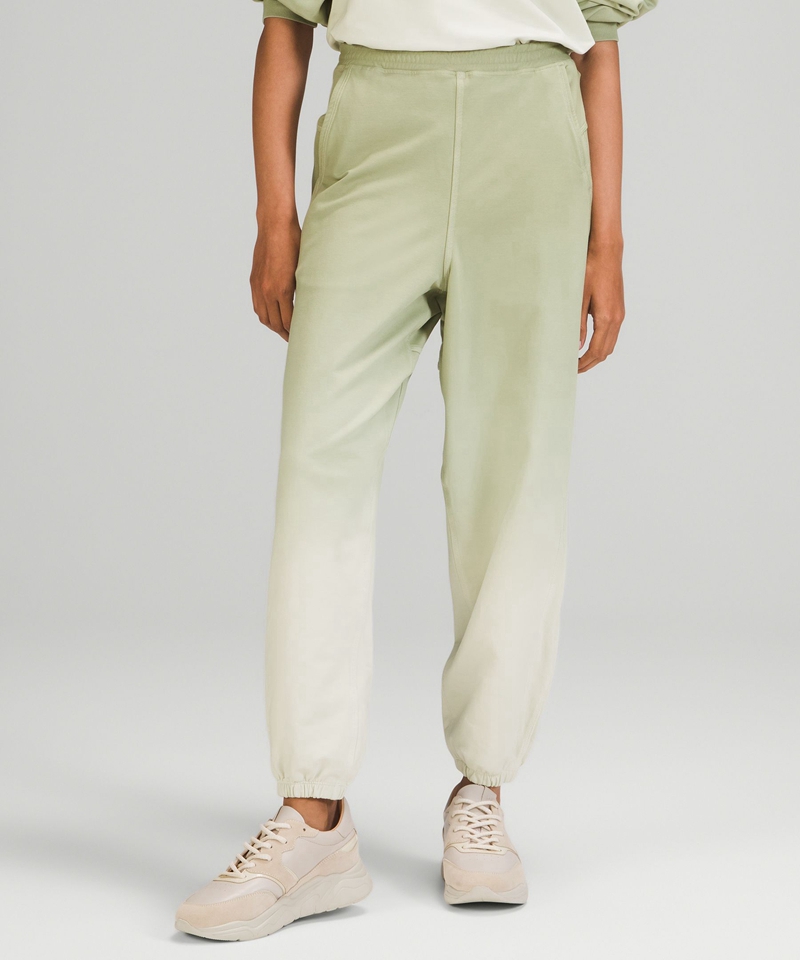 Lululemon Joggebukser Dame Grønn Lyseblå | 25310-JEAB