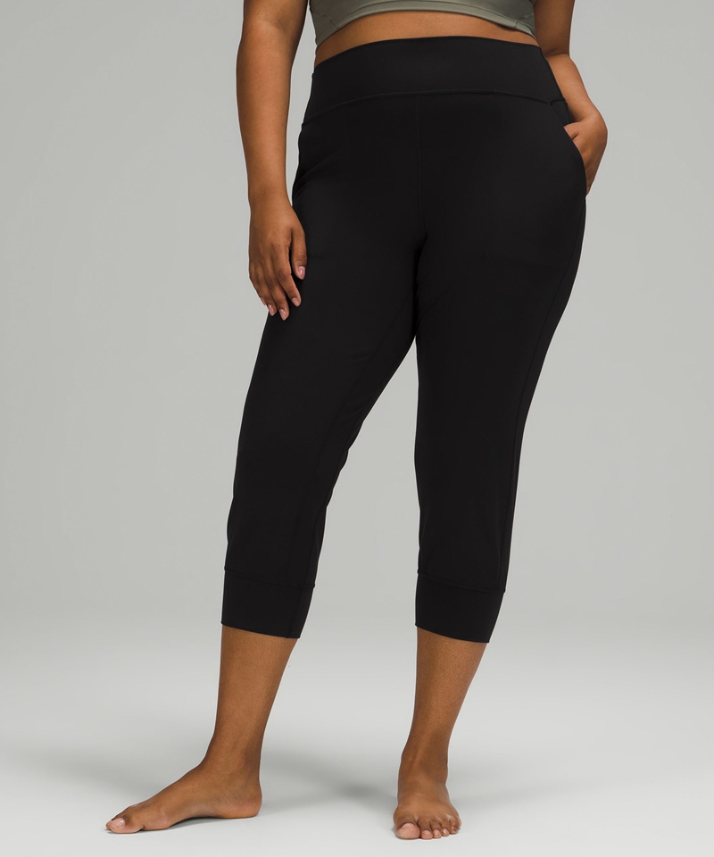 Lululemon Joggebukser Dame Svarte | 72530-BHWR