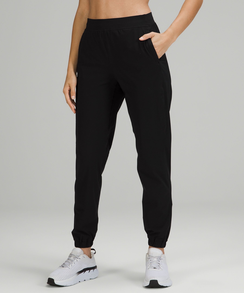 Lululemon Joggebukser Dame Svarte | 73046-FUKG