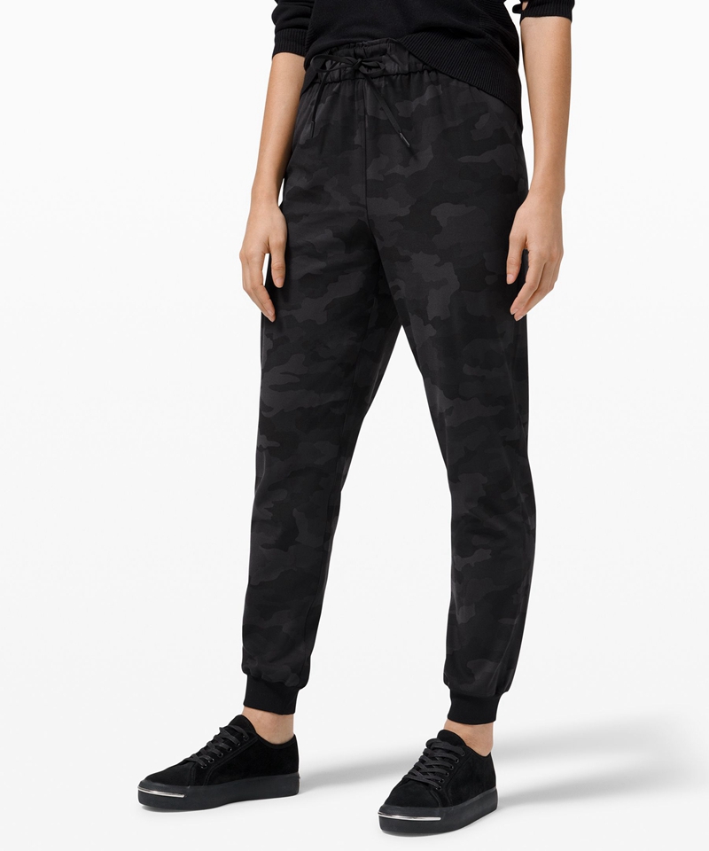 Lululemon Joggebukser Dame Svarte | 91624-EDVW