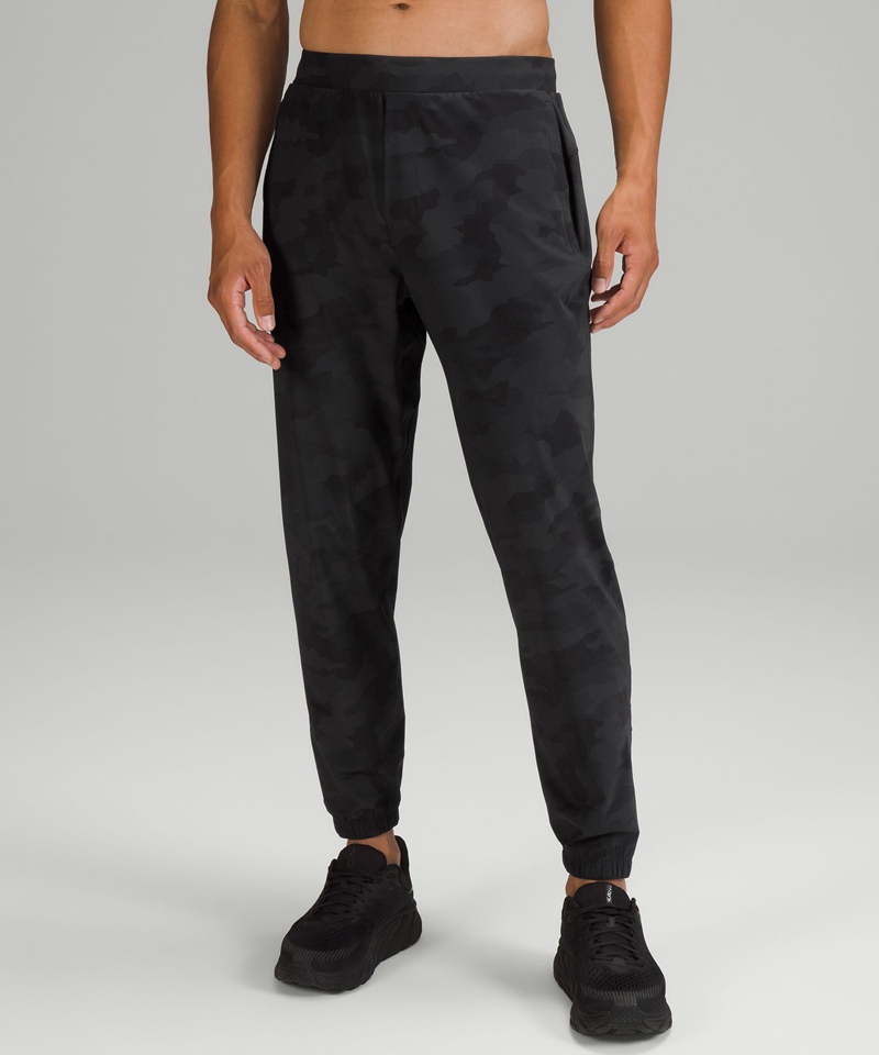 Lululemon Joggebukser Herre Svarte | 15702-RIMJ
