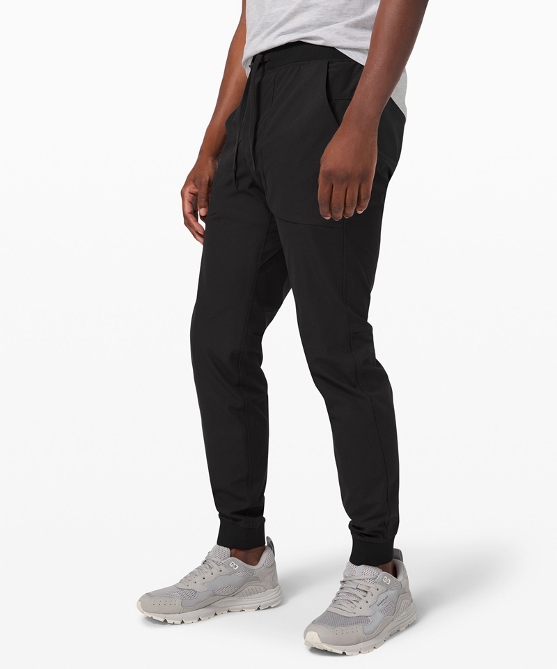 Lululemon Joggebukser Herre Svarte | 35921-AUKE