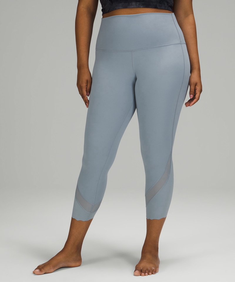 Lululemon Leggings Dame Blå | 53014-DTAE
