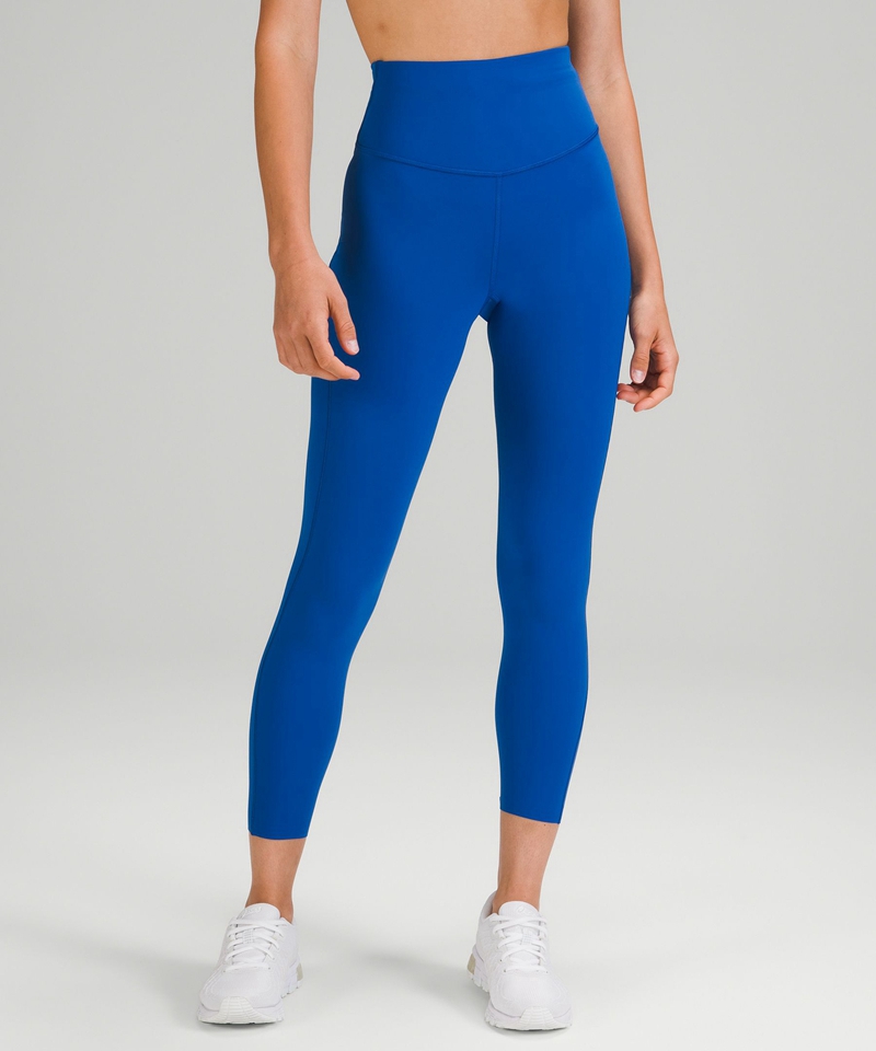 Lululemon Leggings Dame Blå | 67415-DBVY
