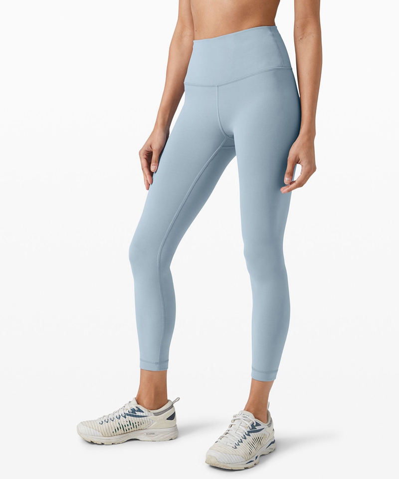 Lululemon Leggings Dame Blå | 95148-VZIL