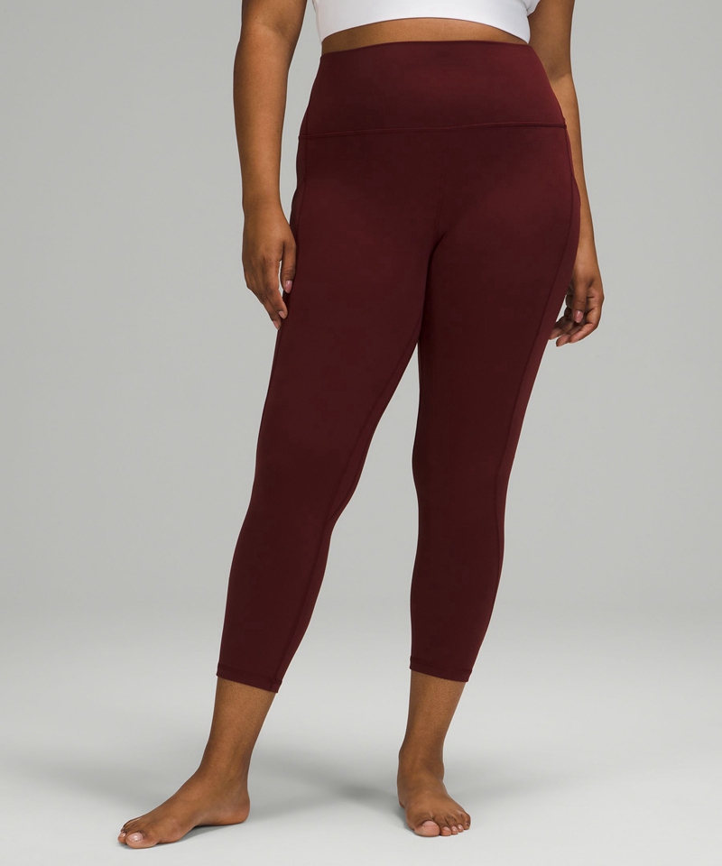 Lululemon Leggings Dame Burgunder | 16207-WHOZ