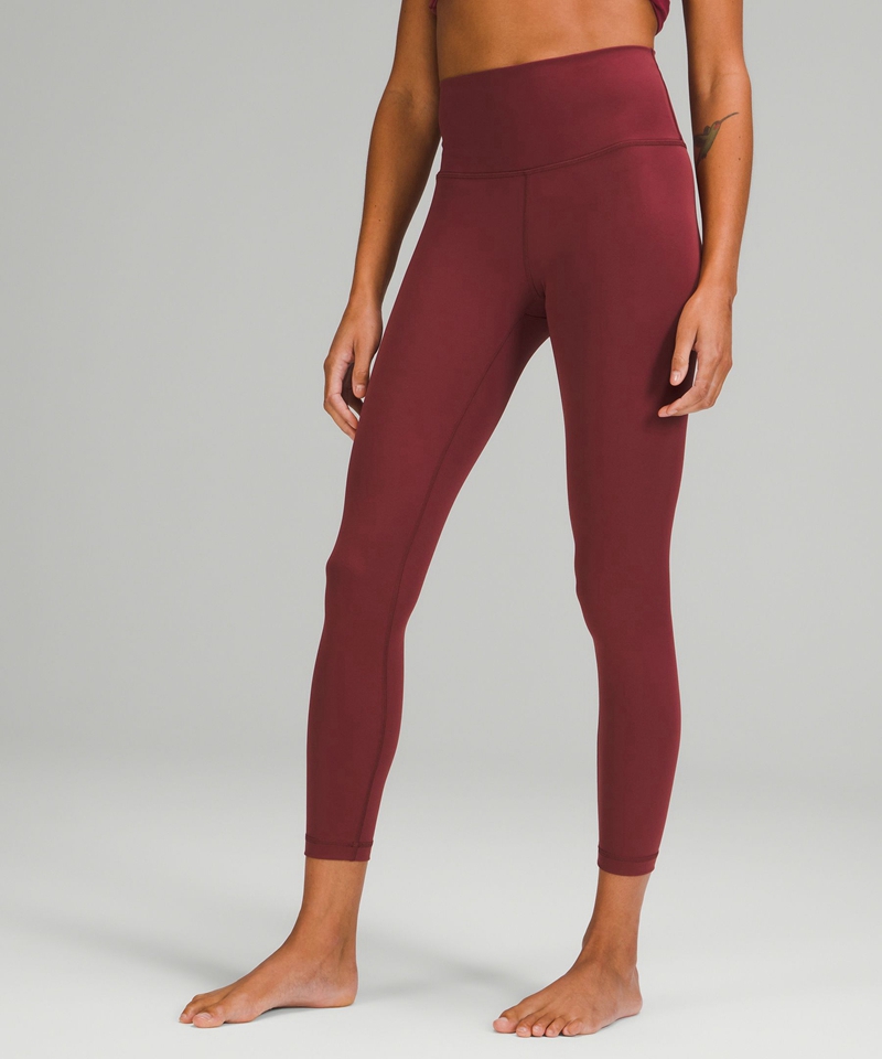 Lululemon Leggings Dame Burgunder | 60498-KOBM