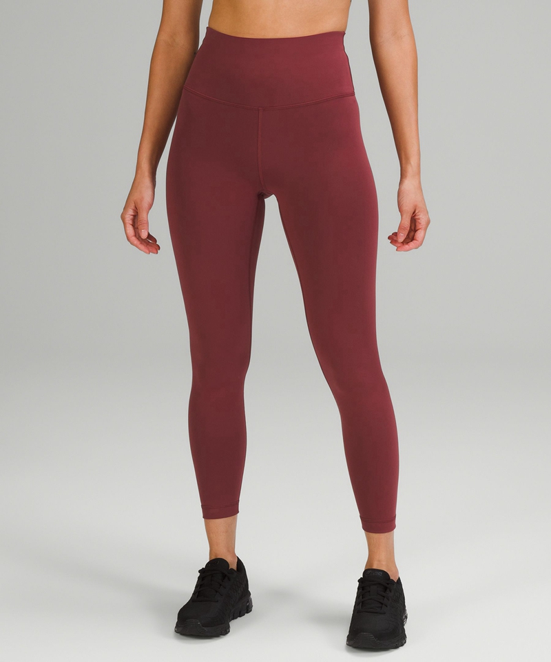 Lululemon Leggings Dame Burgunder | 97234-WKHC