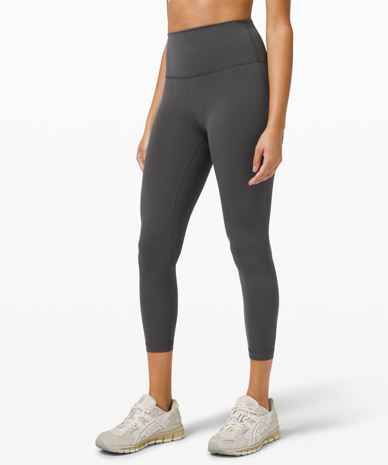 Lululemon Leggings Dame Dyp Grå | 49768-BVPK
