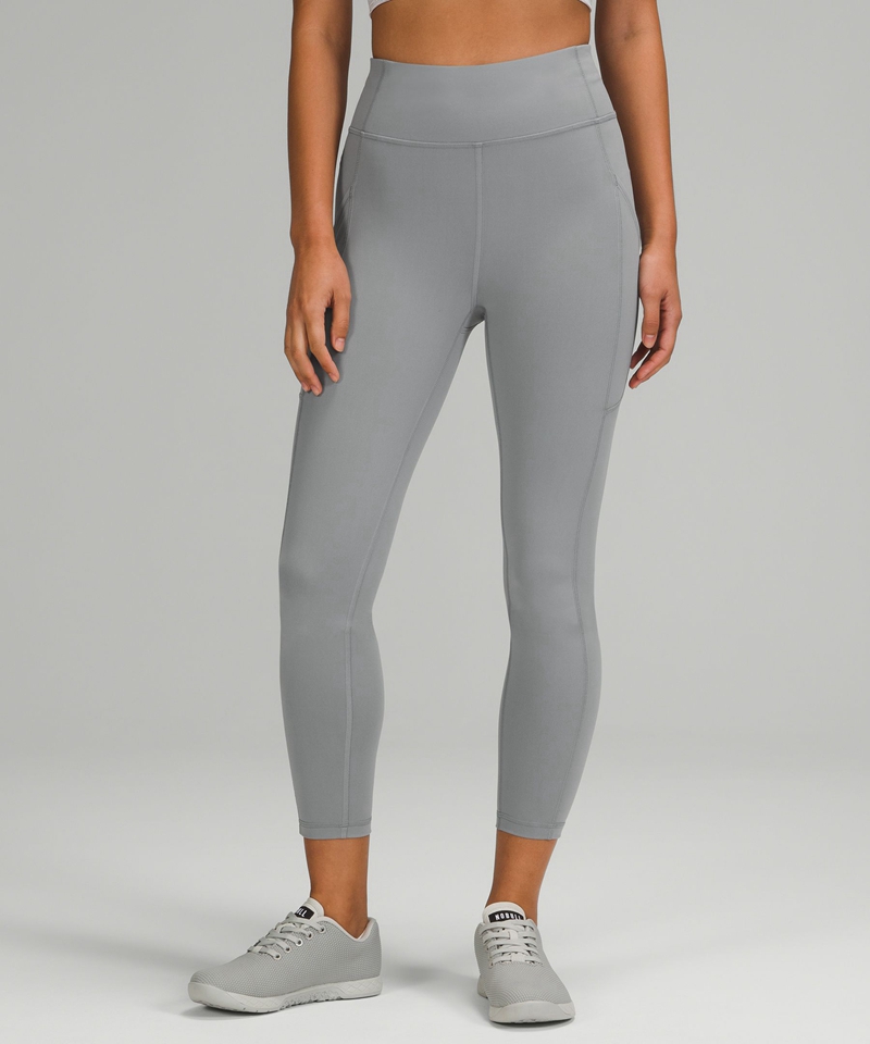 Lululemon Leggings Dame Grå | 86053-XVQU