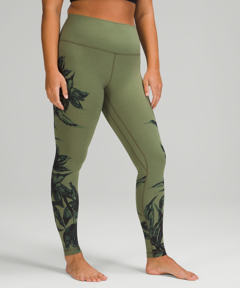 Lululemon Leggings Dame Grønn | 86951-JFIQ