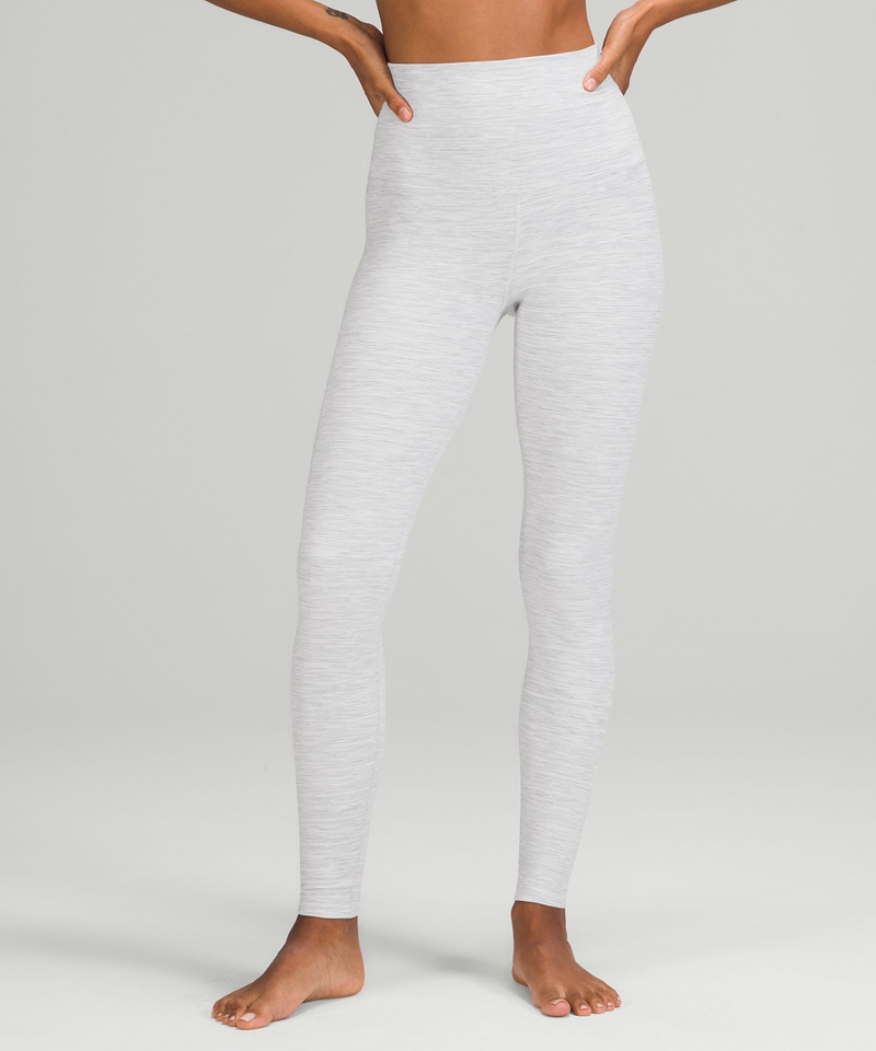 Lululemon Leggings Dame Hvite | 24851-FZCQ