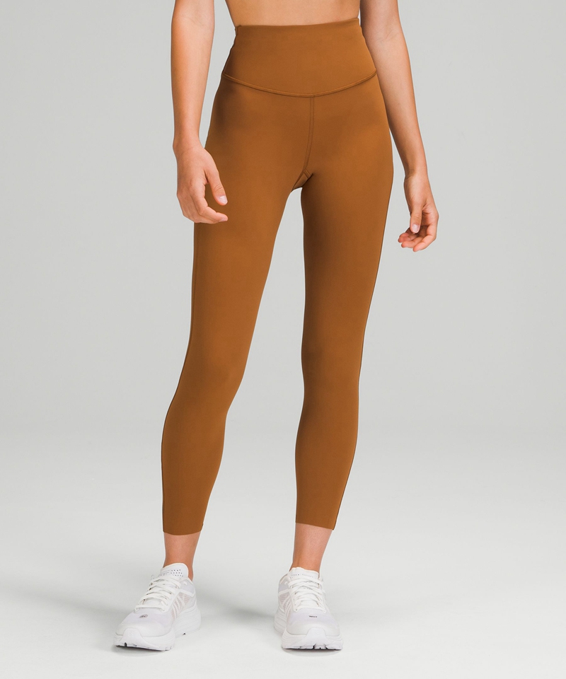 Lululemon Leggings Dame Kopper Brune | 95614-PYCS