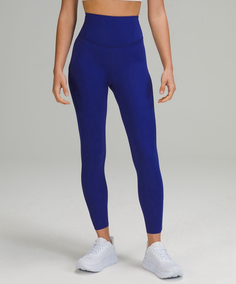 Lululemon Leggings Dame Marineblå | 01562-NARJ