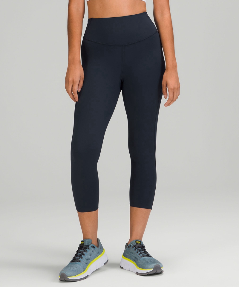 Lululemon Leggings Dame Marineblå | 12349-WEPR