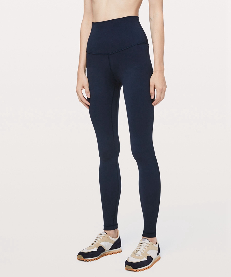 Lululemon Leggings Dame Marineblå | 23408-JUNA