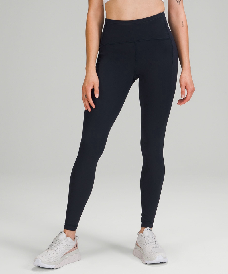 Lululemon Leggings Dame Marineblå | 25631-KASC